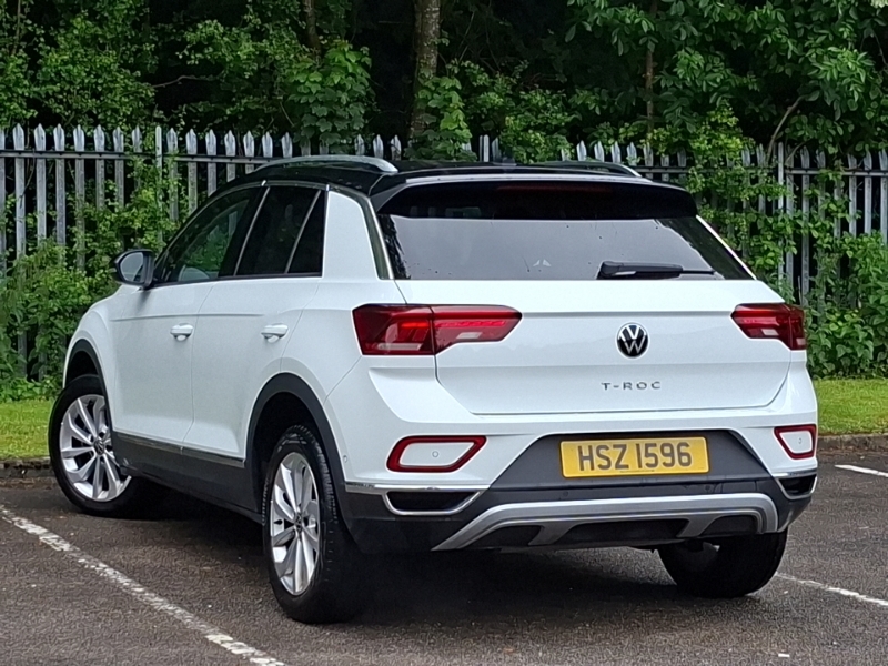 Volkswagen T-Roc 1.5 Tsi Style Dsg White #2