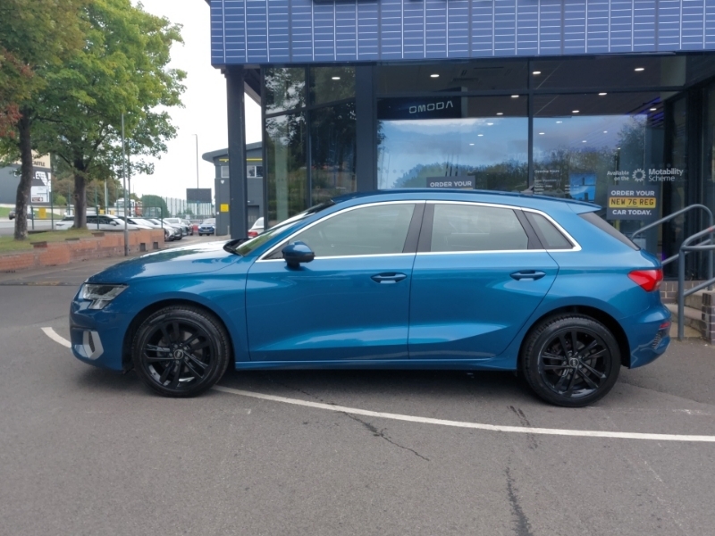 Audi A3 30 Tfsi Sport Blue #4