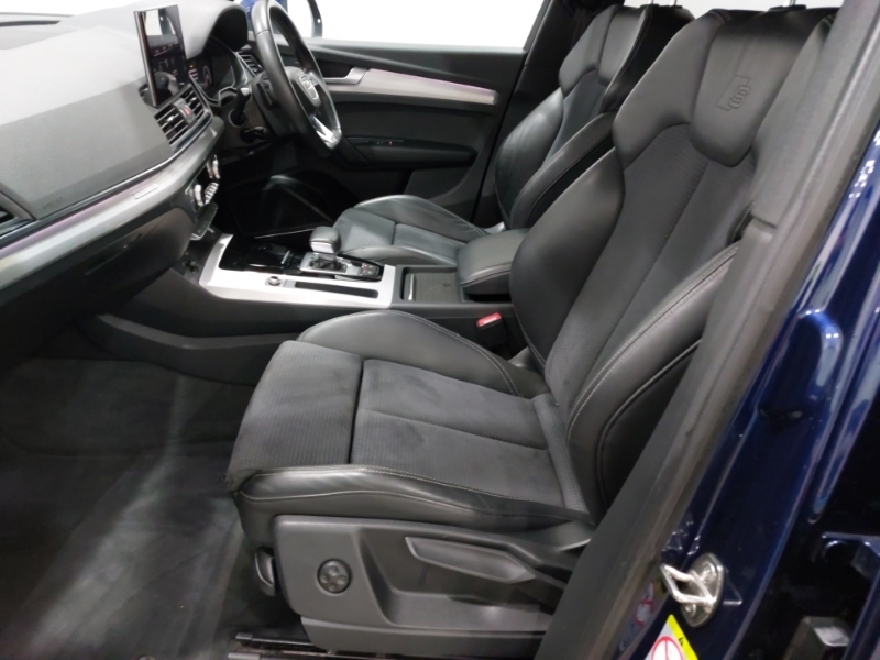 Audi Q5 40 Tdi Quattro S Line S Tronic FA21HFF Blue #5