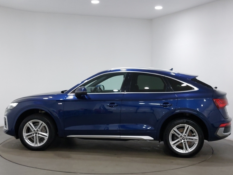 Audi Q5 40 Tdi Quattro S Line S Tronic FA21HFF Blue #4