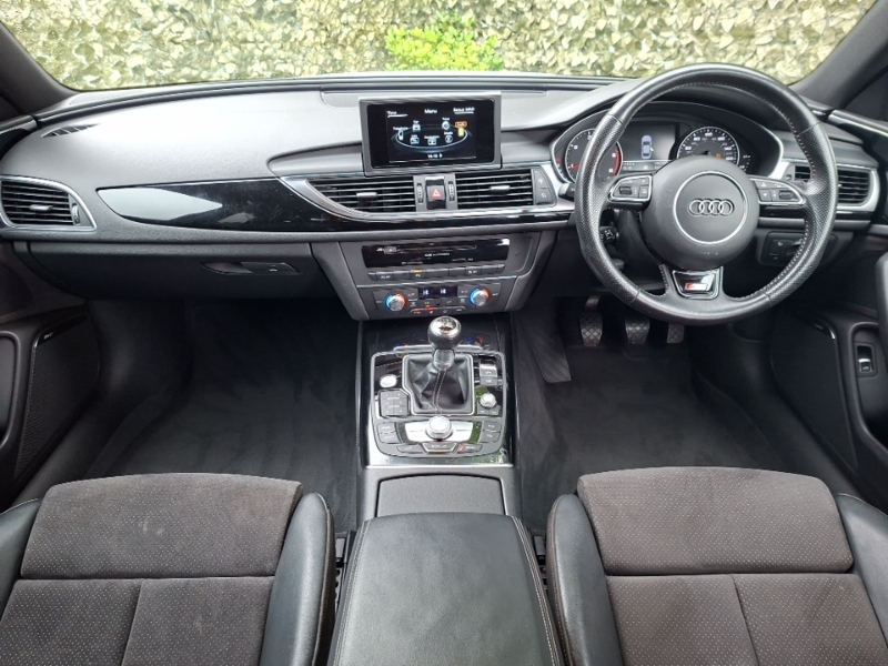 Audi A6 2.0 Tdi Ultra Black Edition White #3