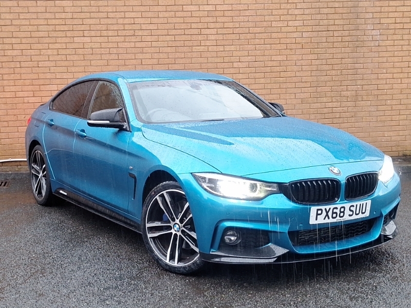 BMW 4 Series 420D 190 Xdrive M Sport Prof Media Blue