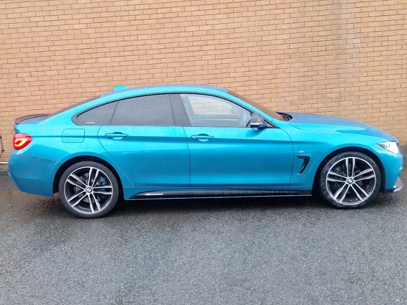 BMW 4 Series 420D 190 Xdrive M Sport Prof Media Blue #4