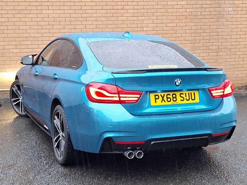 BMW 4 Series 420D 190 Xdrive M Sport Prof Media Blue