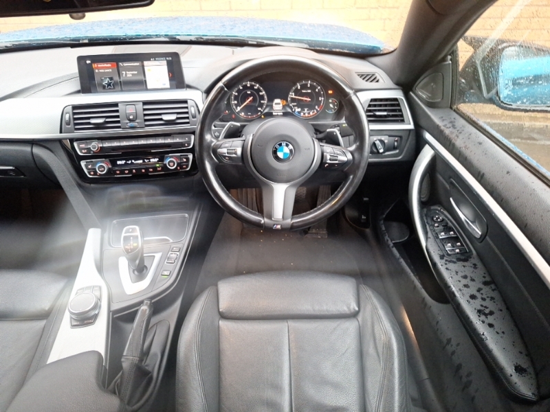 BMW 4 Series 420D 190 Xdrive M Sport Prof Media Blue #3