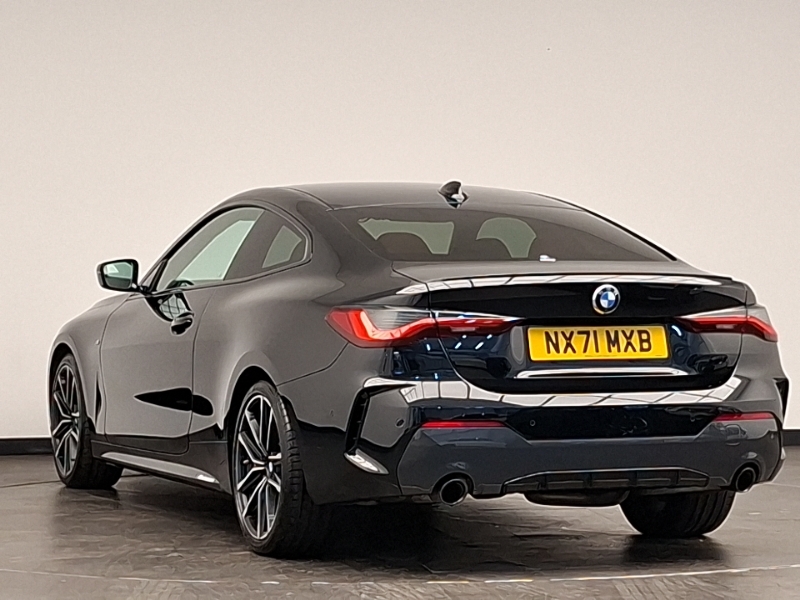 BMW 4 Series 420D Mht M Sport Step Black #2