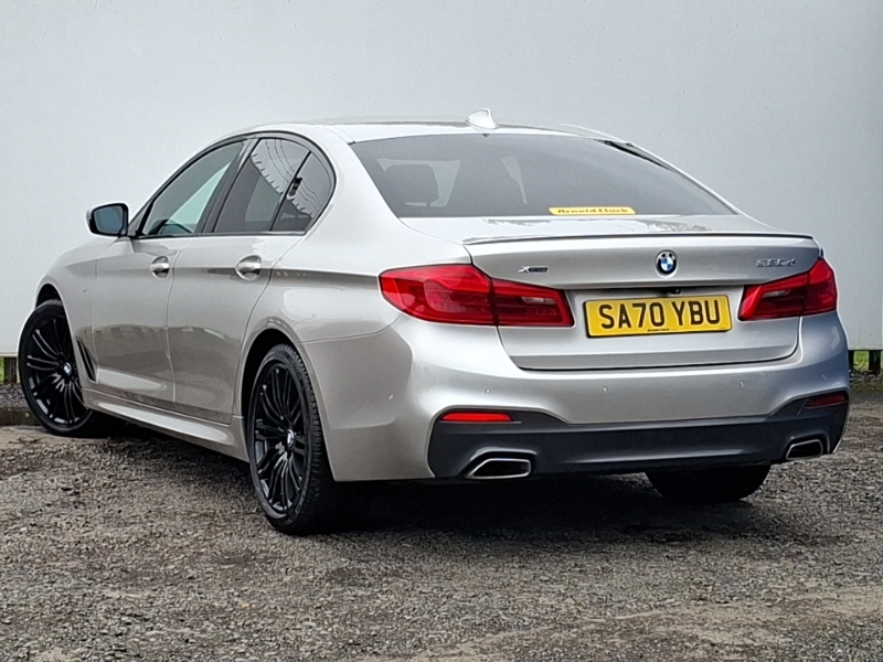 BMW 5 Series 520D Xdrive M Sport Silver #2