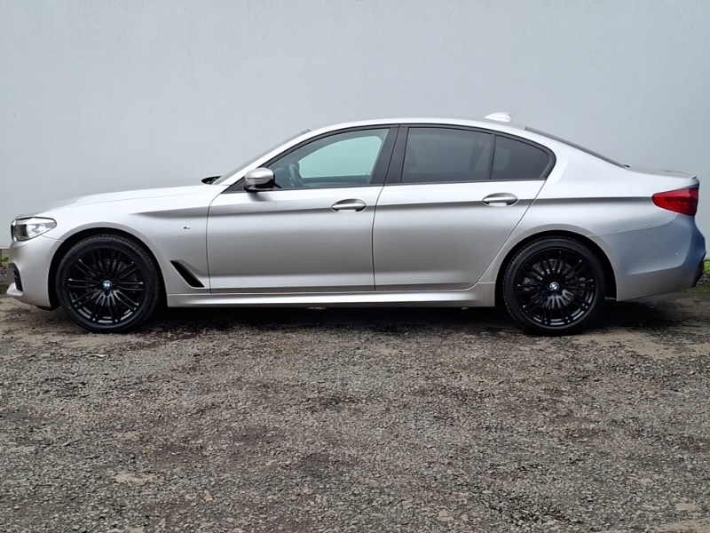 BMW 5 Series 520D Xdrive M Sport Silver #4