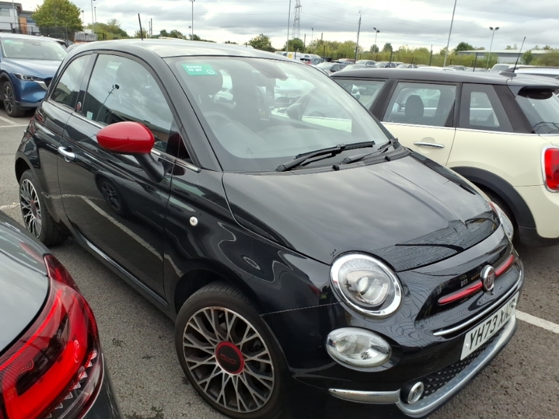 Fiat 500 1.0 Mild Hybrid Red Black