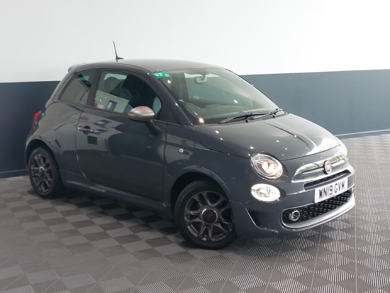 Fiat 500 Lounge Black #7