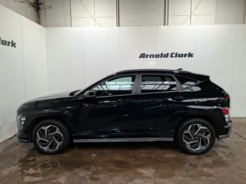 Hyundai Kona 1.6 Gdi Hybrid N Line Dct Black #4