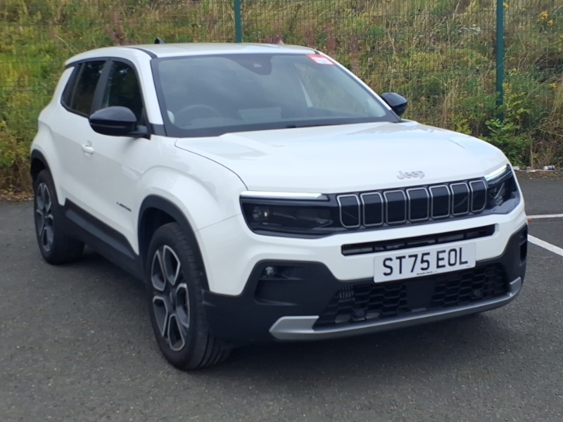 Jeep Avenger 1.2 E-hybrid Summit Dct White