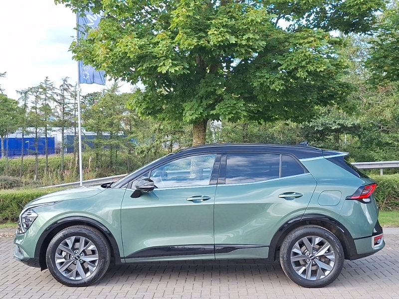 Kia Sportage 1.6T Gdi Hev Gt-line S Awd Green #4