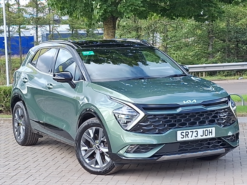 Kia Sportage 1.6T Gdi Hev Gt-line S Awd Green