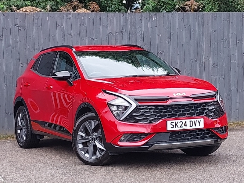 Kia Sportage 1.6T Gdi Hev Gt-line Red