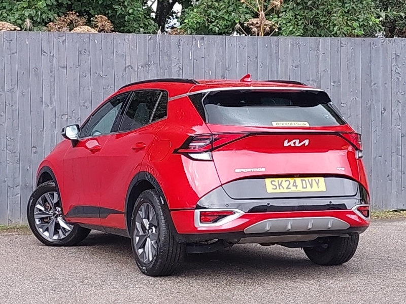 Kia Sportage 1.6T Gdi Hev Gt-line Red #2