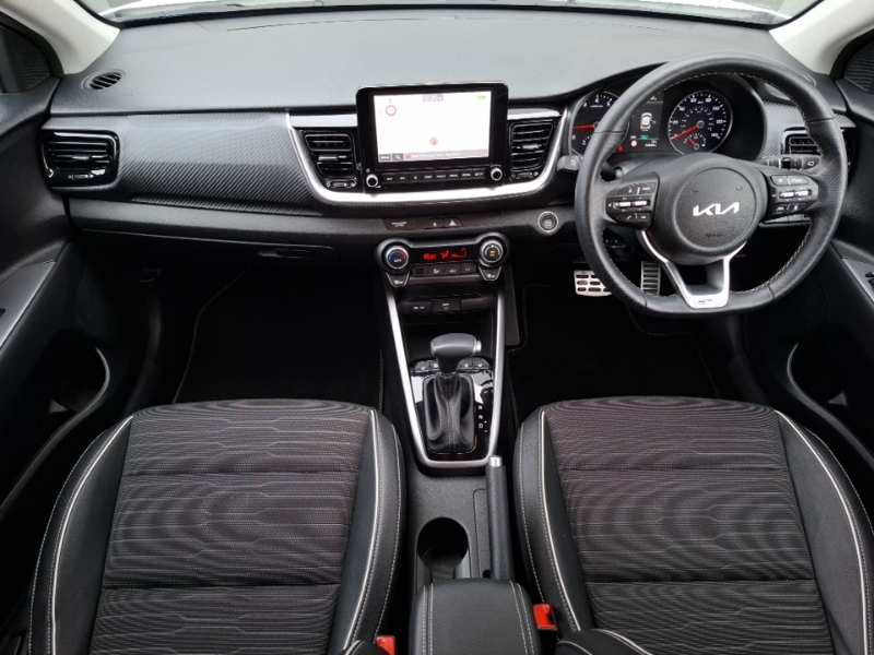 Kia Stonic 1.0T Gdi 48V Gt-line S Dct White #3
