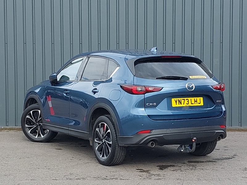 Mazda CX-5 2.0 E-skyactiv G Mhev Exclusive-line Blue #2