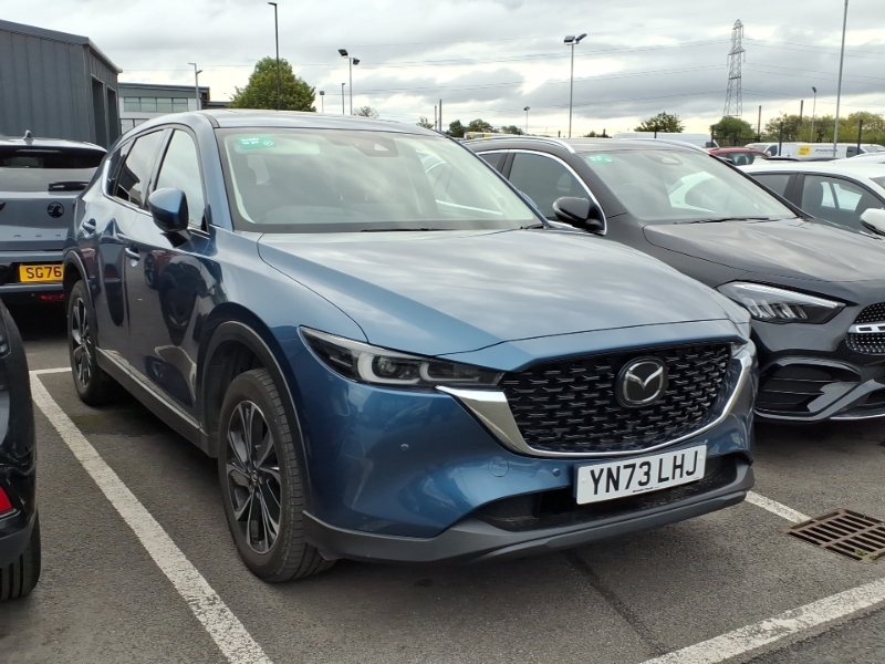 Mazda CX-5 2.0 E-skyactiv G Mhev Exclusive-line Blue