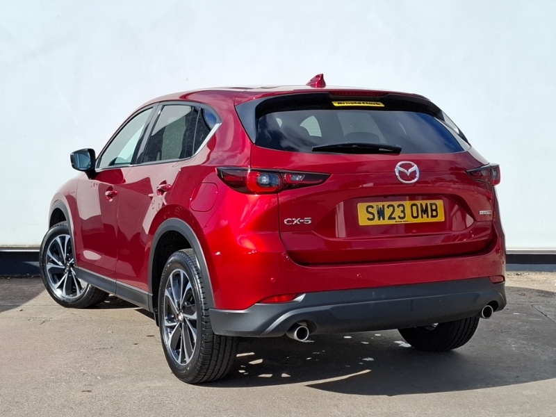 Mazda CX-5 2.0 E-skyactiv G Mhev Exclusive-line Red #2