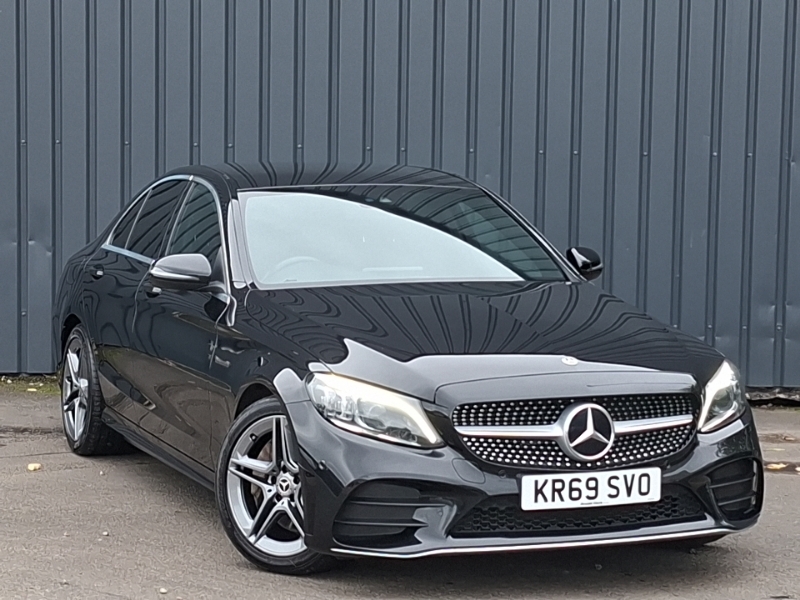 Mercedes-Benz C Class C300d Amg Line Premium 9G-tronic Black