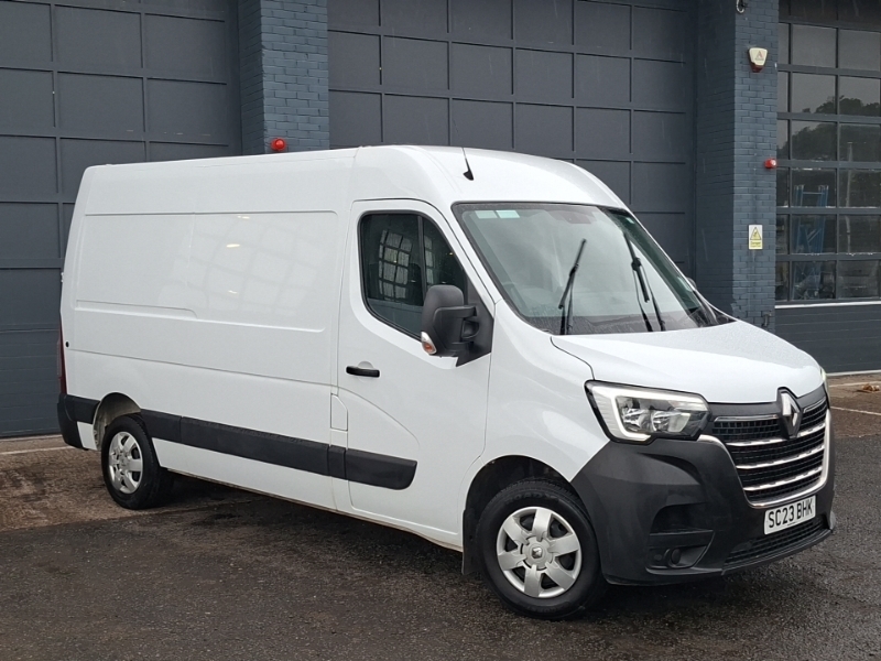 Renault Master Mm35dci 135 Business Medium Roof Van White #6