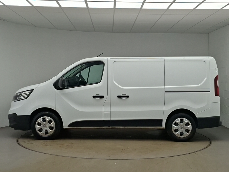 Renault Trafic Sl30 Blue Dci 130 Advance Van White #4