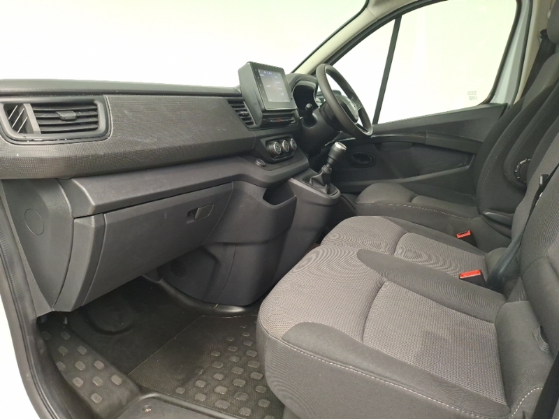 Renault Trafic Sl30 Blue Dci 130 Advance Van White #5