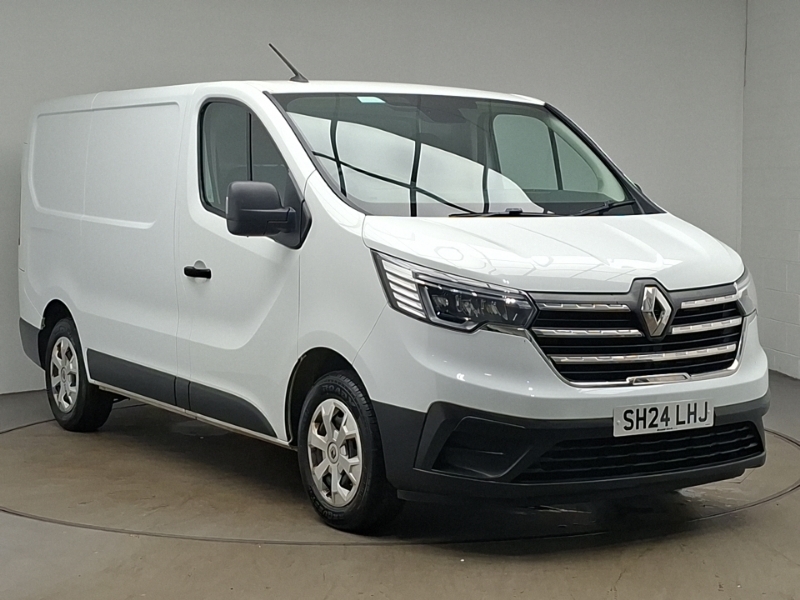 Renault Trafic Sl30 Blue Dci 130 Advance Van White