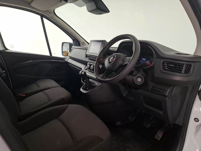 Renault Trafic Sl30 Blue Dci 130 Advance Van White #3