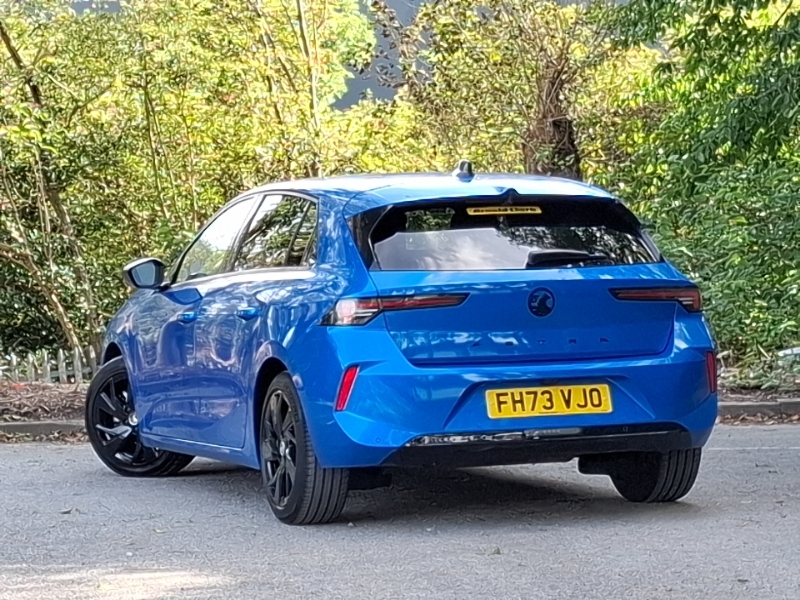 Vauxhall Astra 1.2 Turbo 130 Gs FH73VJO Blue #2