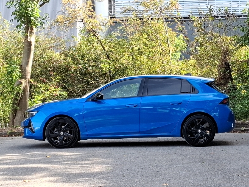 Vauxhall Astra 1.2 Turbo 130 Gs FH73VJO Blue #4