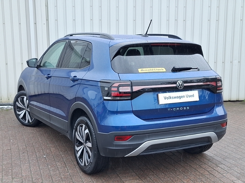 Volkswagen T-Cross 1.0 Tsi Black Edition Blue #2
