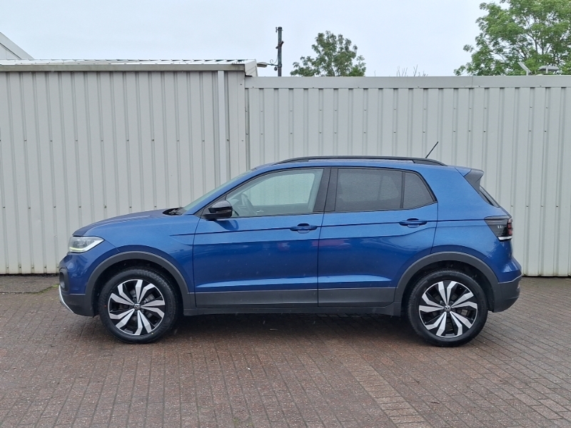 Volkswagen T-Cross 1.0 Tsi Black Edition Blue #4