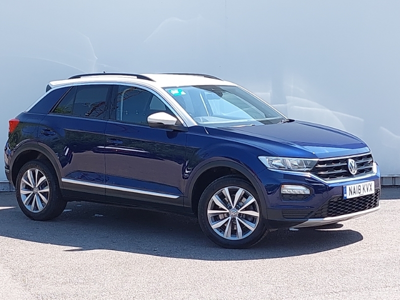 Volkswagen T-Roc Hatchback Blue #7