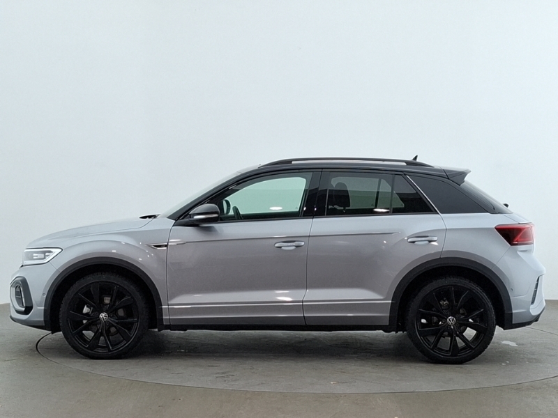 Volkswagen T-Roc 1.5 Tsi Black Edition Plus Dsg Silver #4
