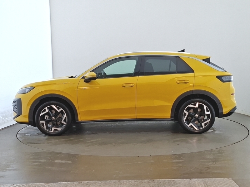 Volkswagen T-Roc 1.5 Etsi 150 R-line Dsg Yellow #4