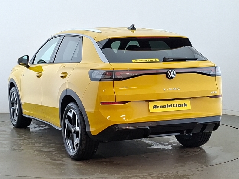 Volkswagen T-Roc 1.5 Etsi 150 R-line Dsg Yellow #2