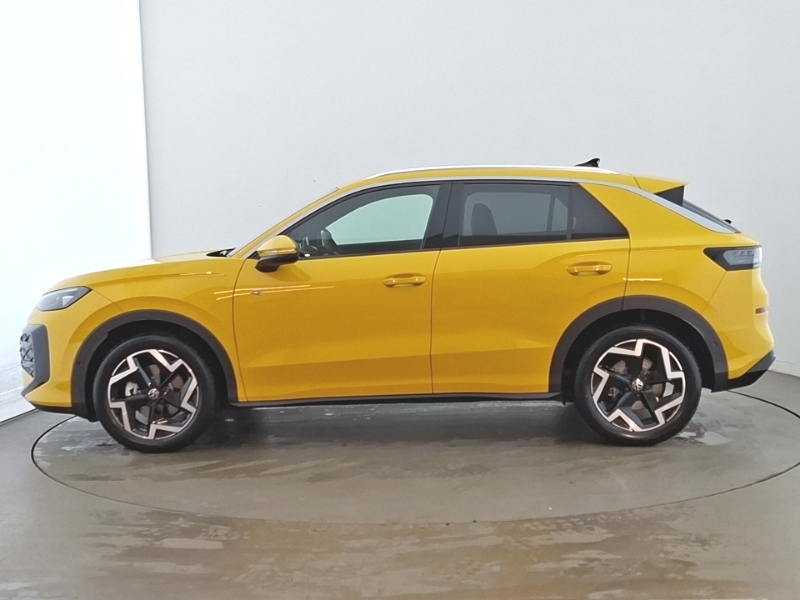 Volkswagen T-Roc 1.5 Etsi 150 R-line Dsg Yellow #4