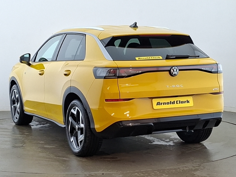 Volkswagen T-Roc 1.5 Etsi 150 R-line Dsg Yellow #2