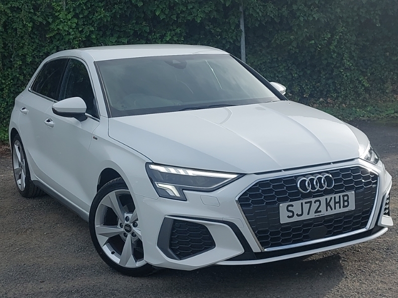 Audi A3 30 Tfsi S Line White