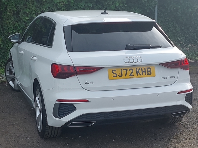 Audi A3 30 Tfsi S Line White #2