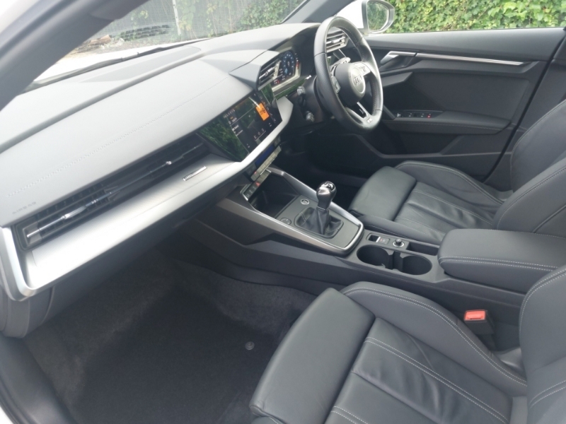 Audi A3 30 Tfsi S Line White #5