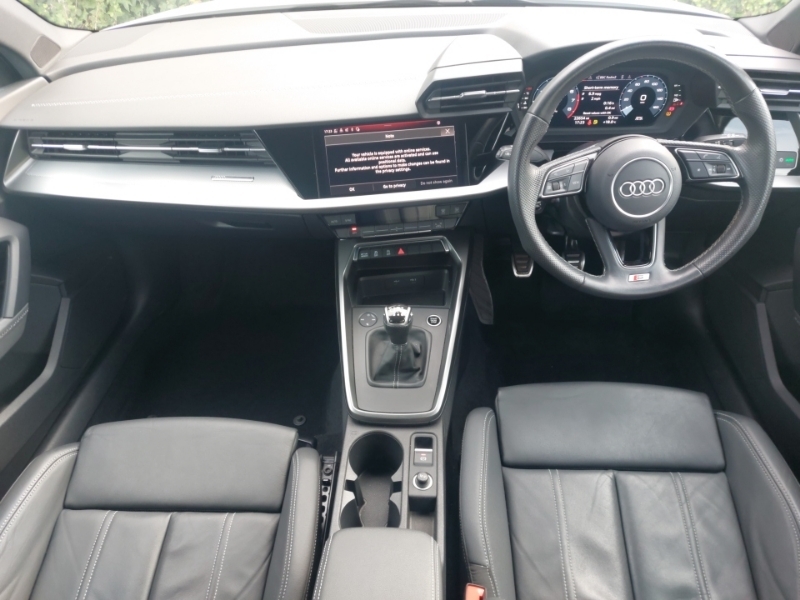 Audi A3 30 Tfsi S Line White #3
