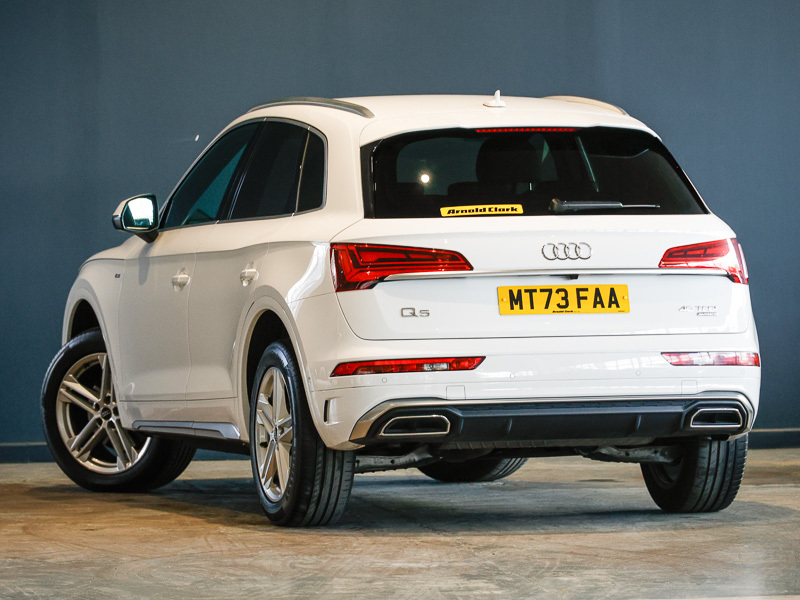 Audi Q5 45 Tfsi Quattro S Line S Tronic White #2