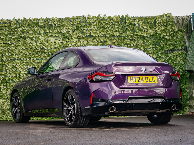 BMW 2 Series 220I M Sport Step Purple #2