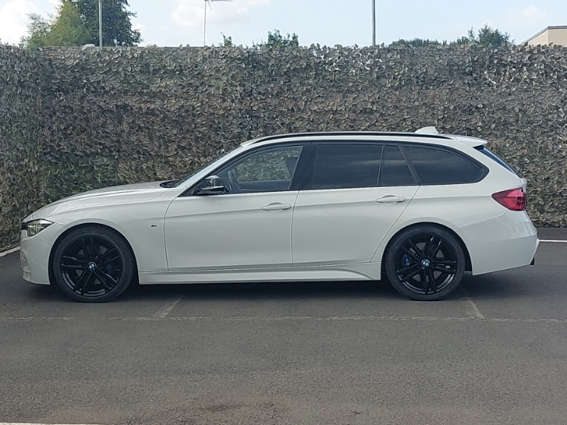 BMW 3 Series 320I M Sport Shadow Edition Step White #4