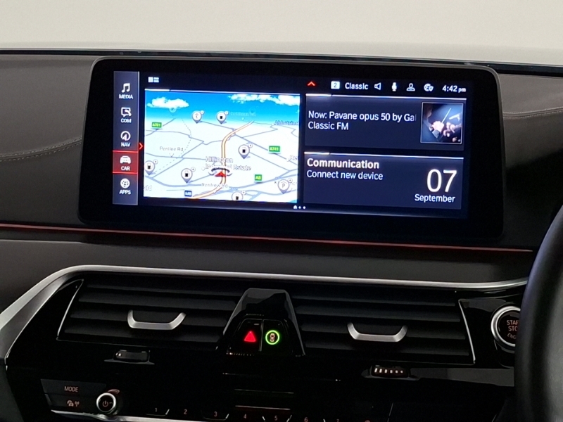 BMW 5 Series 530E Se Black #9