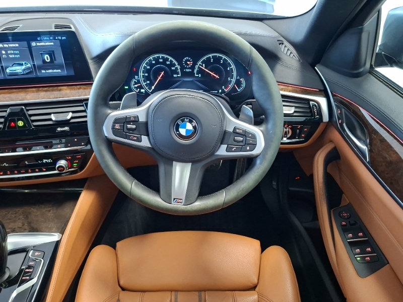 BMW 5 Series 520D M Sport Blue #3