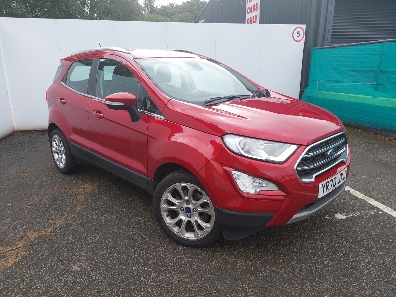 Ford Ecosport 1.0 Ecoboost 125 Titanium Red